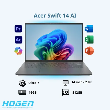 Acer Swift 14 AI(Ultra 7/3k/Oled/Laptop AI)