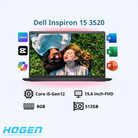 Dell Inspiron 15 3520 (Core i5 1235U| 512GB | 15,6 inch 120Hz| Laptop AI)