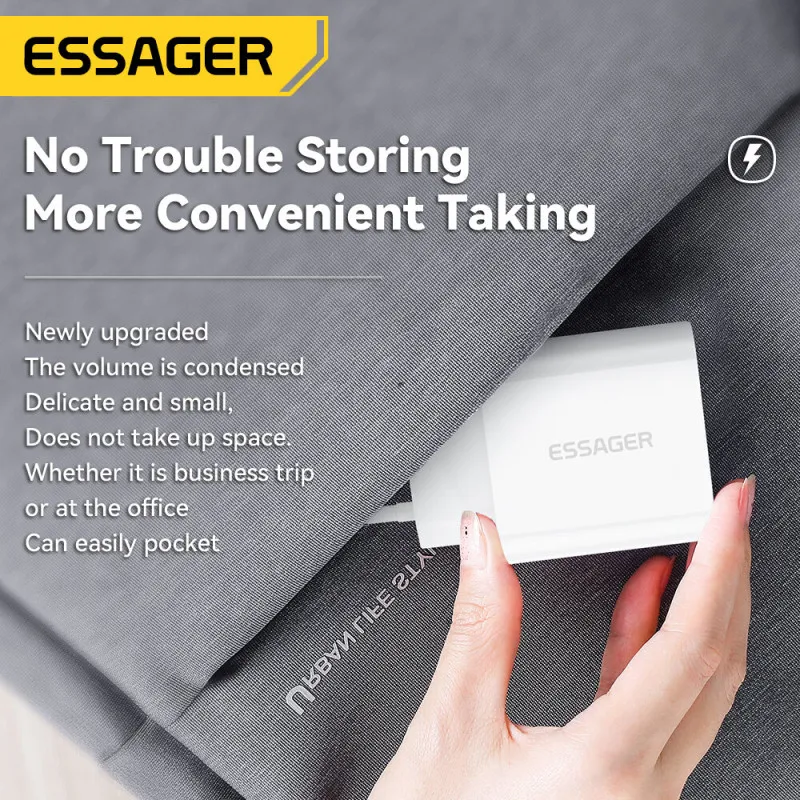 Bộ sạc iphone ESSAGER ES-CD30 PD20W