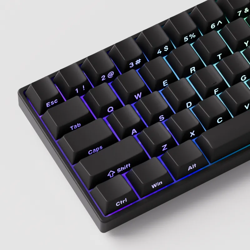 Bàn phím cơ MonsGeek FUN60 Pro SP Black Akko Glare Magnetic Switches – 1 chế độ kết nối có dây