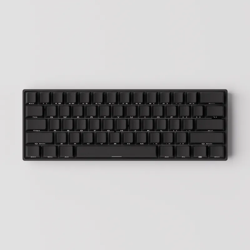 Bàn phím cơ MonsGeek FUN60 Pro SP Black Akko Glare Magnetic Switches Tri-Mode ( DâyUSBBluetooth)