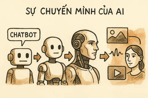 Từ “Bot Chat” Đơn Giản Đến Siêu Trí Tuệ Nhân Tạo: Hành Trình Lột Xác Của AI Trong Thập Kỷ Qua